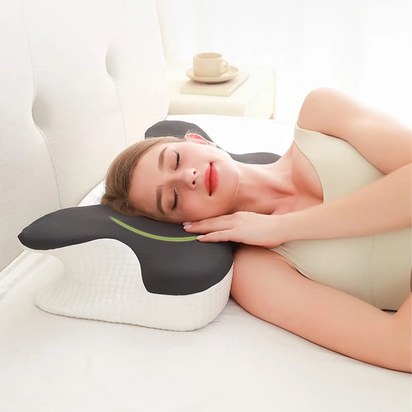 Smart Sleep Pillow – Perfect for All Sleep Positions