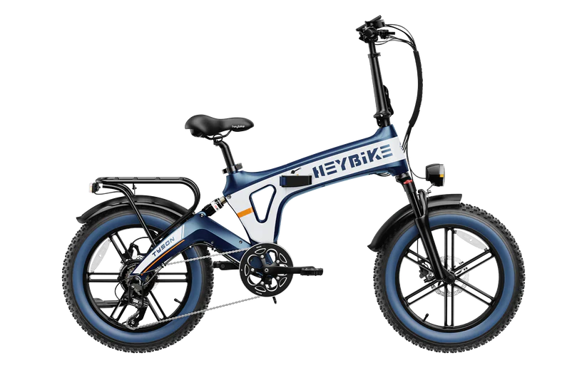 Folding Wide-Tire E-Bikes