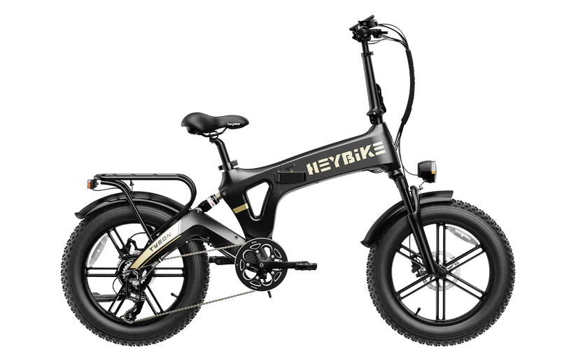 Folding Wide-Tire E-Bikes